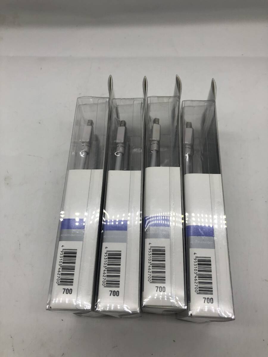  новый товар не использовался Elecom (ELECOM) Mini DisplayPort-HDMI изменение кабель for Mac 1.0m 4 шт совместно super AY1191-15