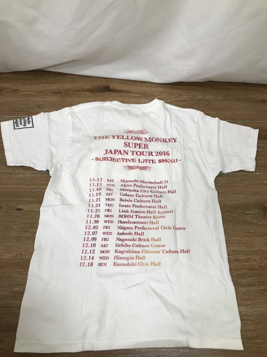 美品 THE YELLOW MONKEY イエローモンキー イエモン ツアーTシャツ ライブTシャツ グッズ 半袖 4枚セット サイズS 2016　2019　FH1186-38_画像7