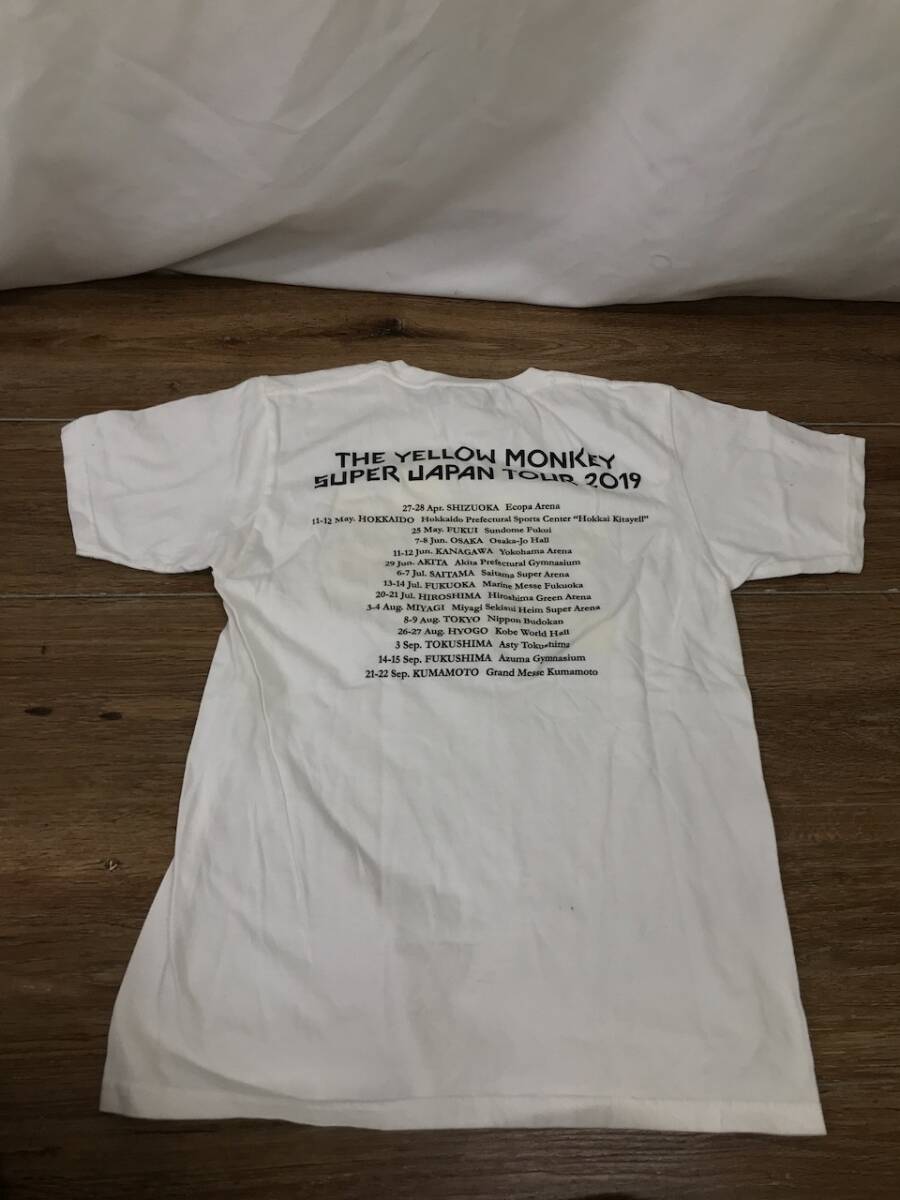 美品 THE YELLOW MONKEY イエローモンキー イエモン ツアーTシャツ ライブTシャツ グッズ 半袖 4枚セット サイズS 2016　2019　FH1186-38_画像9