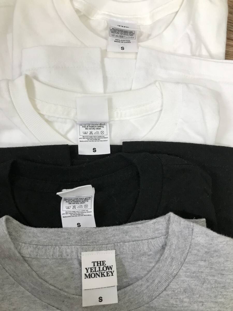 美品 THE YELLOW MONKEY イエローモンキー イエモン ツアーTシャツ ライブTシャツ グッズ 半袖 4枚セット サイズS 2016　2019　FH1186-38_画像10