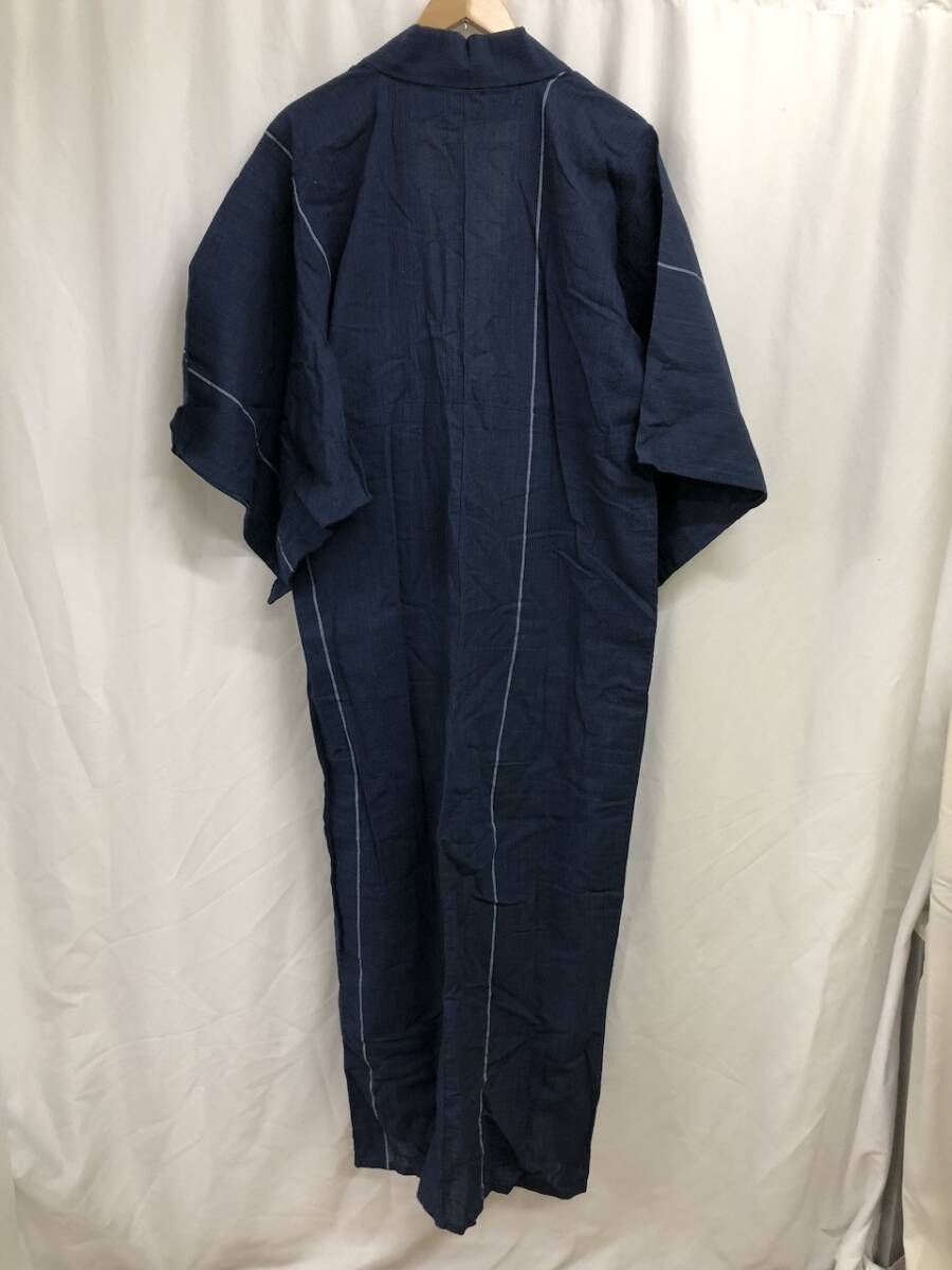 紳士物 浴衣 紺色 畠DH0824-28_画像2