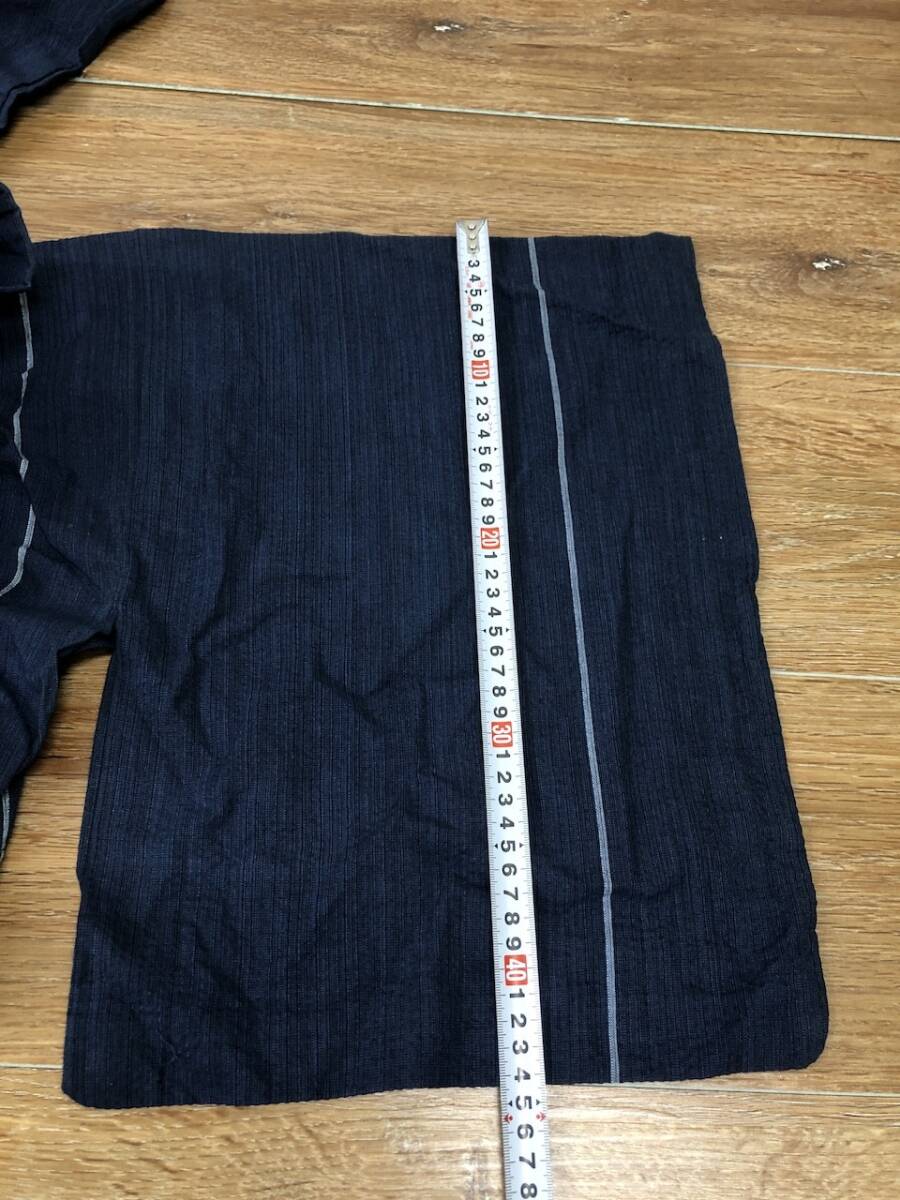 紳士物 浴衣 紺色 畠DH0824-28_画像3