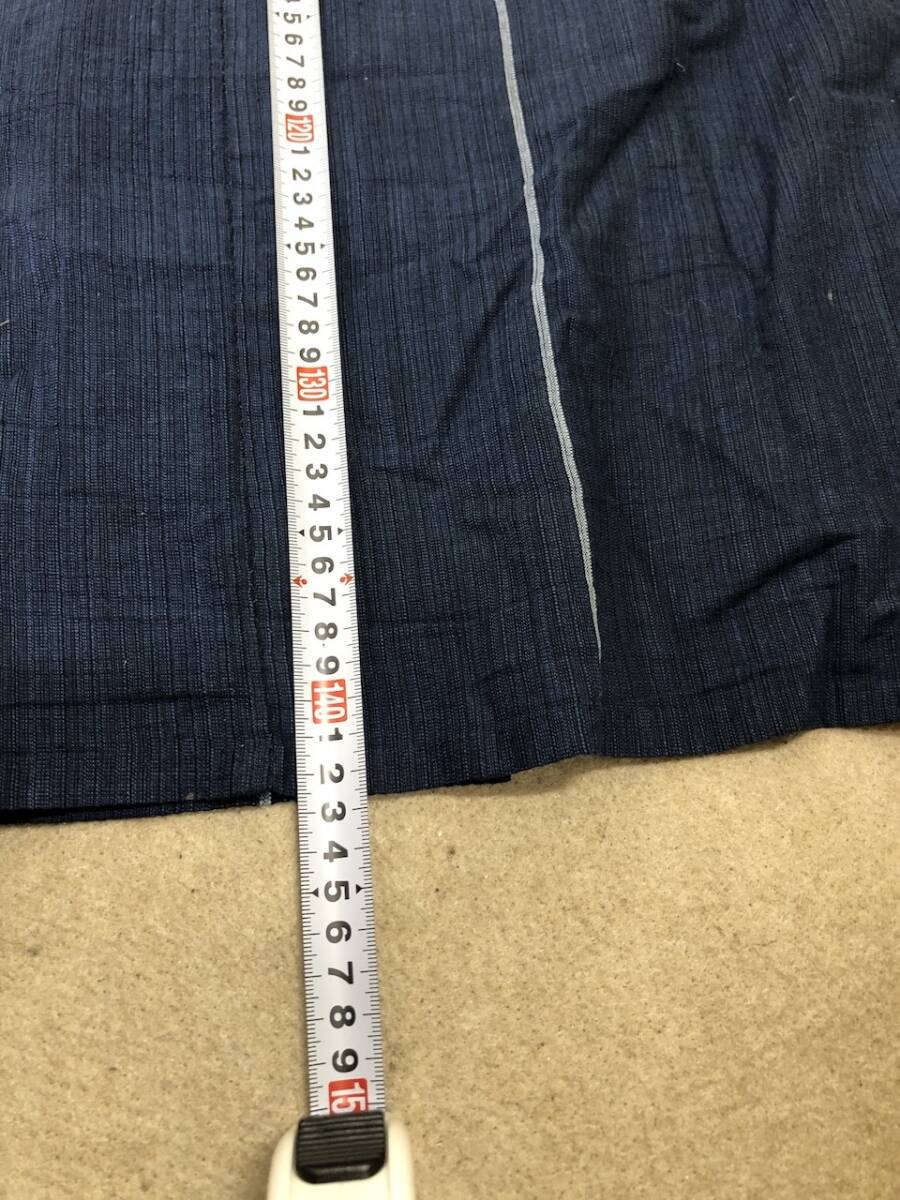 紳士物 浴衣 紺色 畠DH0824-28_画像5