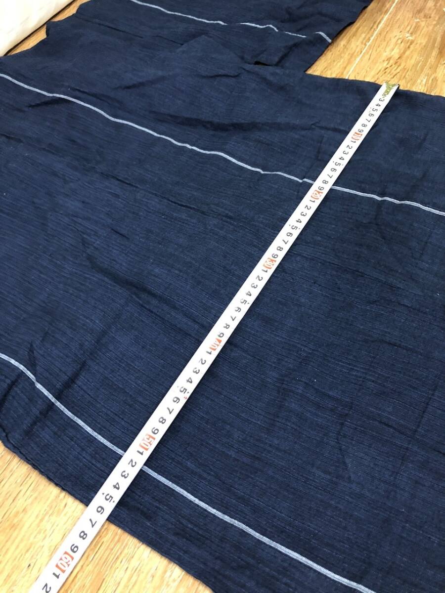 紳士物 浴衣 紺色 畠DH0824-28_画像6