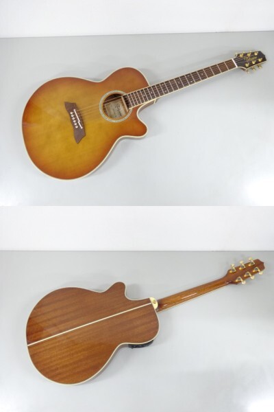  прекрасный товар Takamine Takamine TSP138C TB 100 Thinline Series электрический акустическая гитара электроакустическая гитара оригинальный жесткий чехол имеется 