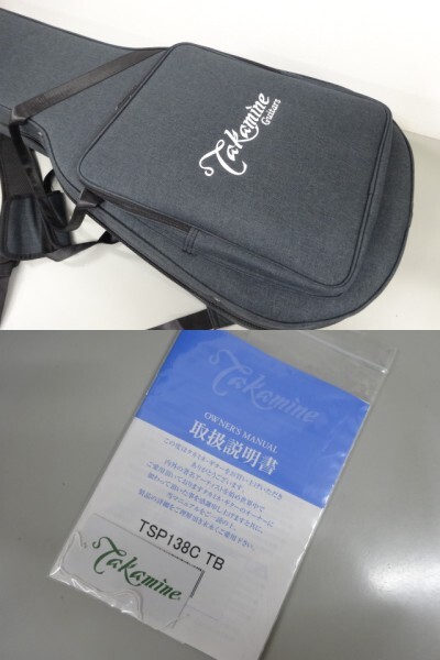  прекрасный товар Takamine Takamine TSP138C TB 100 Thinline Series электрический акустическая гитара электроакустическая гитара оригинальный жесткий чехол имеется 