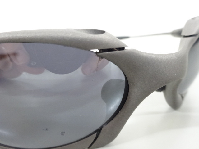 OAKLEY Oacley ROMEO 1 Romeo X-METAL X metal 097173 солнцезащитные очки черный Iridium чёрный темно-серый пепел USA производства 