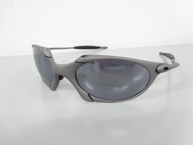 OAKLEY Oacley ROMEO 1 Romeo X-METAL X metal 097173 солнцезащитные очки черный Iridium чёрный темно-серый пепел USA производства 