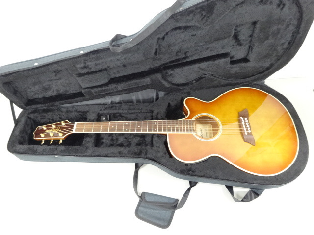  прекрасный товар Takamine Takamine TSP138C TB 100 Thinline Series электрический акустическая гитара электроакустическая гитара оригинальный жесткий чехол имеется 