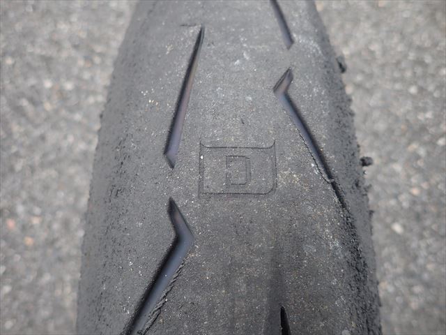 ピレリ ディアブロスーパーコルサ V4　 SC1　120/200前後セット　走行約220km_画像3