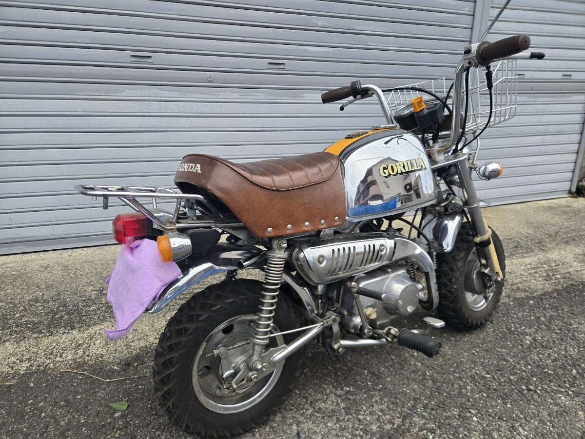 希少6V初代メッキゴリラ走行少ない Z50J リミテッド_画像2