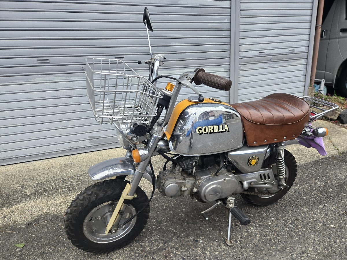 希少6V初代メッキゴリラ走行少ない Z50J リミテッド_画像3