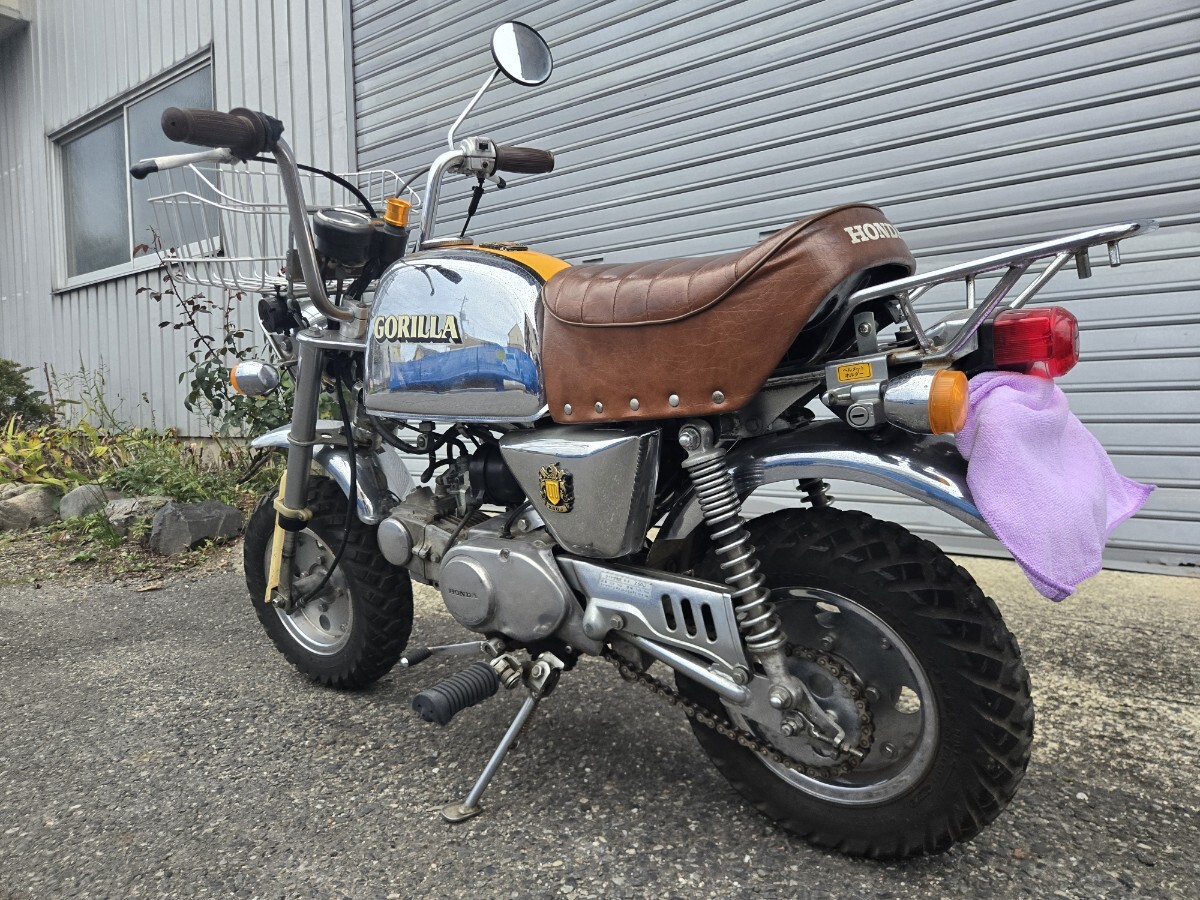 希少6V初代メッキゴリラ走行少ない Z50J リミテッド_画像4