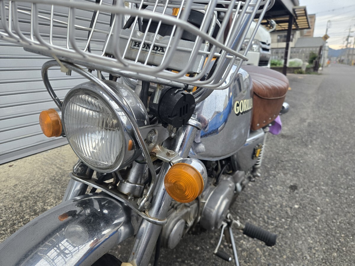 希少6V初代メッキゴリラ走行少ない Z50J リミテッド_画像8