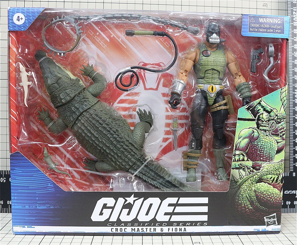 GIジョー 6インチ クロコ マスター & フィオナ #38 G.I. JOE CLASSIFIED SERIES CROC MASTER_画像1