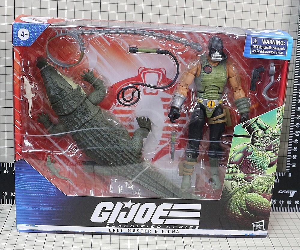 GIジョー 6インチ クロコ マスター & フィオナ #38 G.I. JOE CLASSIFIED SERIES CROC MASTER_画像2