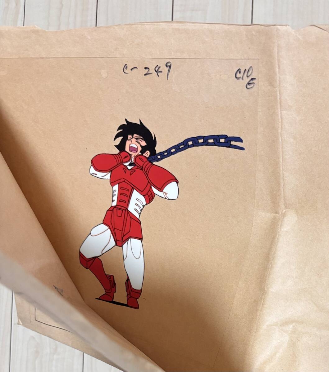 D530 Yoroiden Samurai Troopers цифровая картинка . огонь. ryou подлинный рисовое поле . указанный документ конверт комплект исходная картина анимация Ikeda .. Цу . Sunrise аниме подлинная вещь редкость 