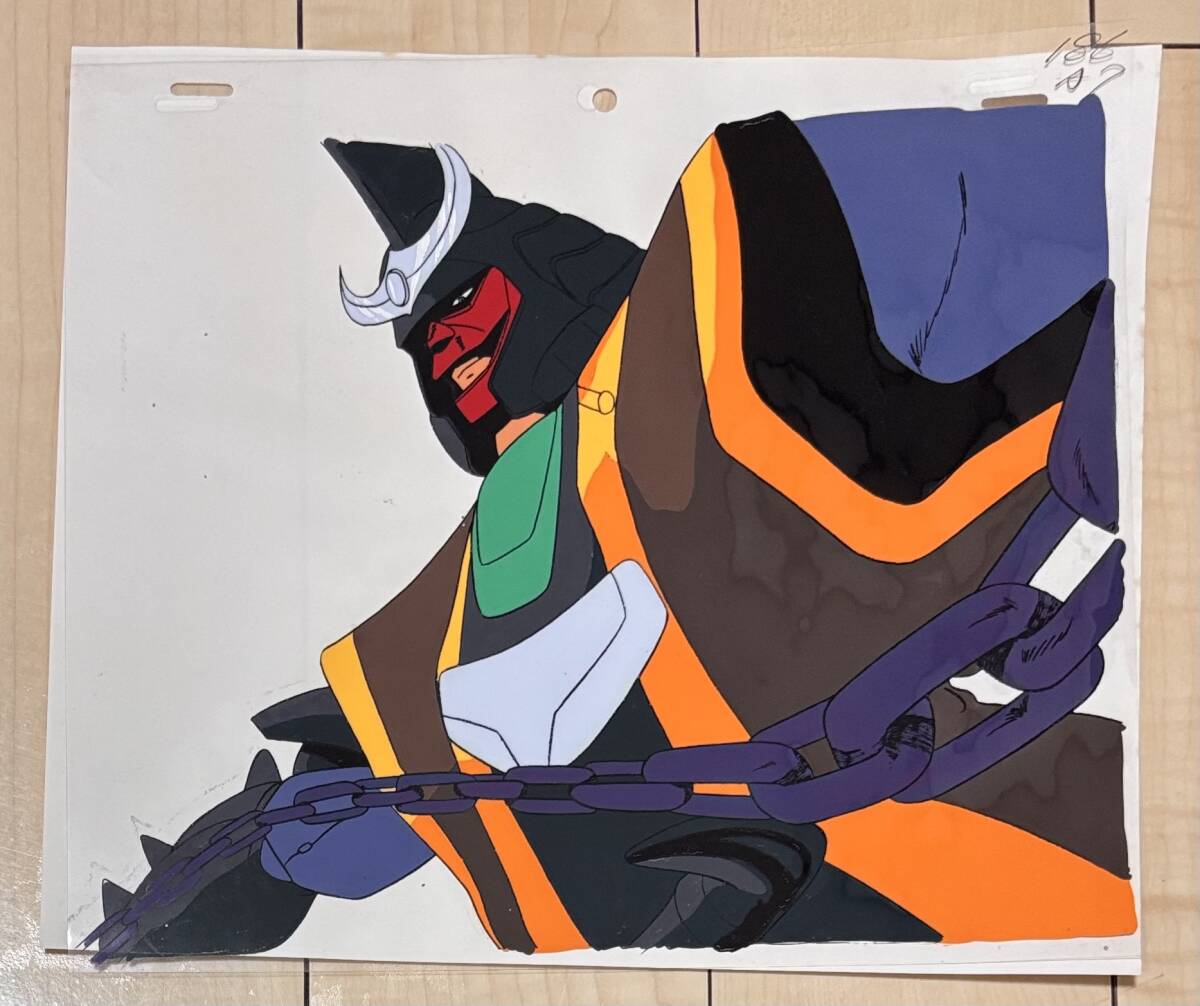 D640 Yoroiden Samurai Troopers цифровая картинка . небо ..shu тонн исходная картина анимация Ikeda .. Цу . Sunrise аниме подлинная вещь редкость 