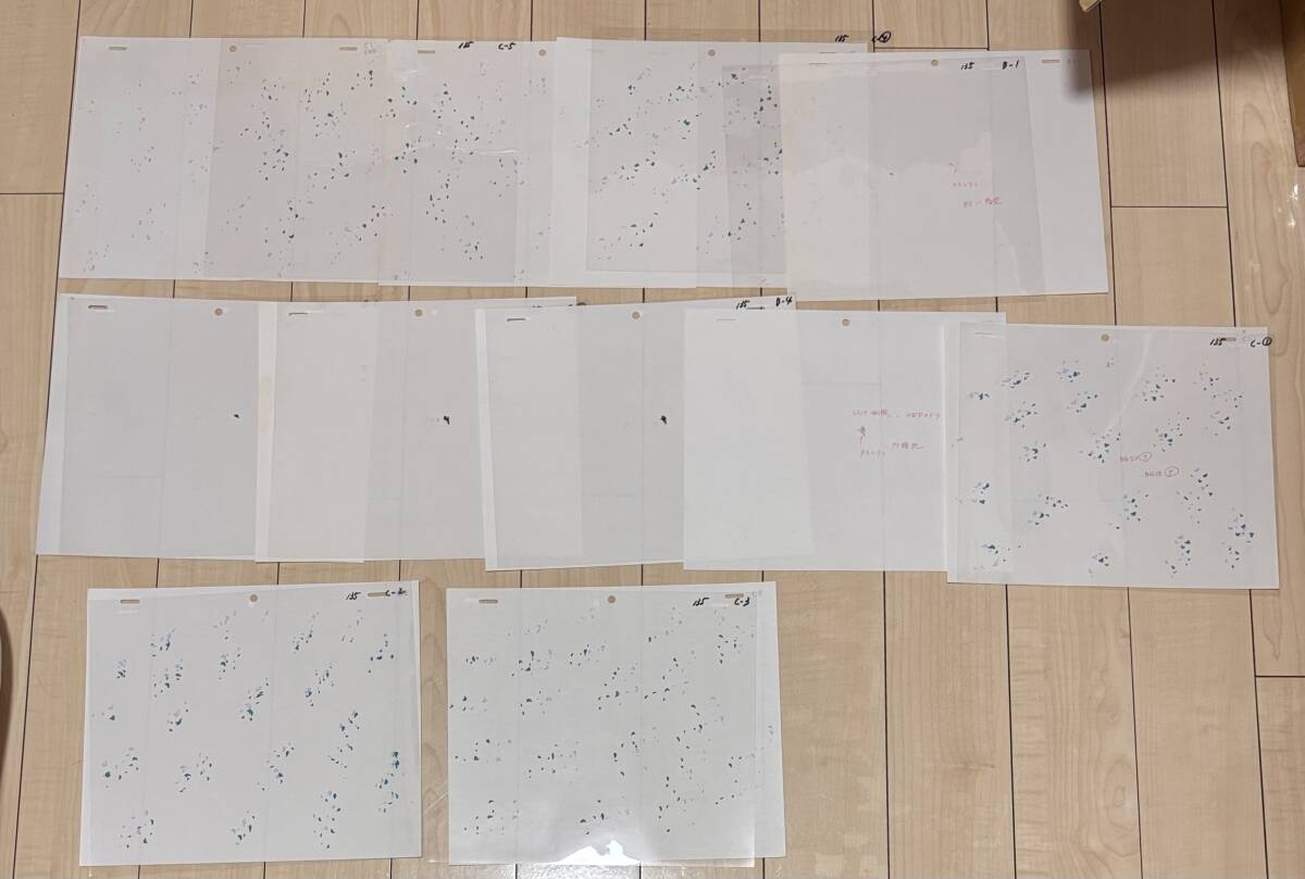 D569 редкость! Yoroiden Samurai Troopers много цифровая картинка небо пустой. to лошадь? перо . данный лен исходная картина анимация Ikeda .. Цу . Sunrise аниме подлинная вещь 