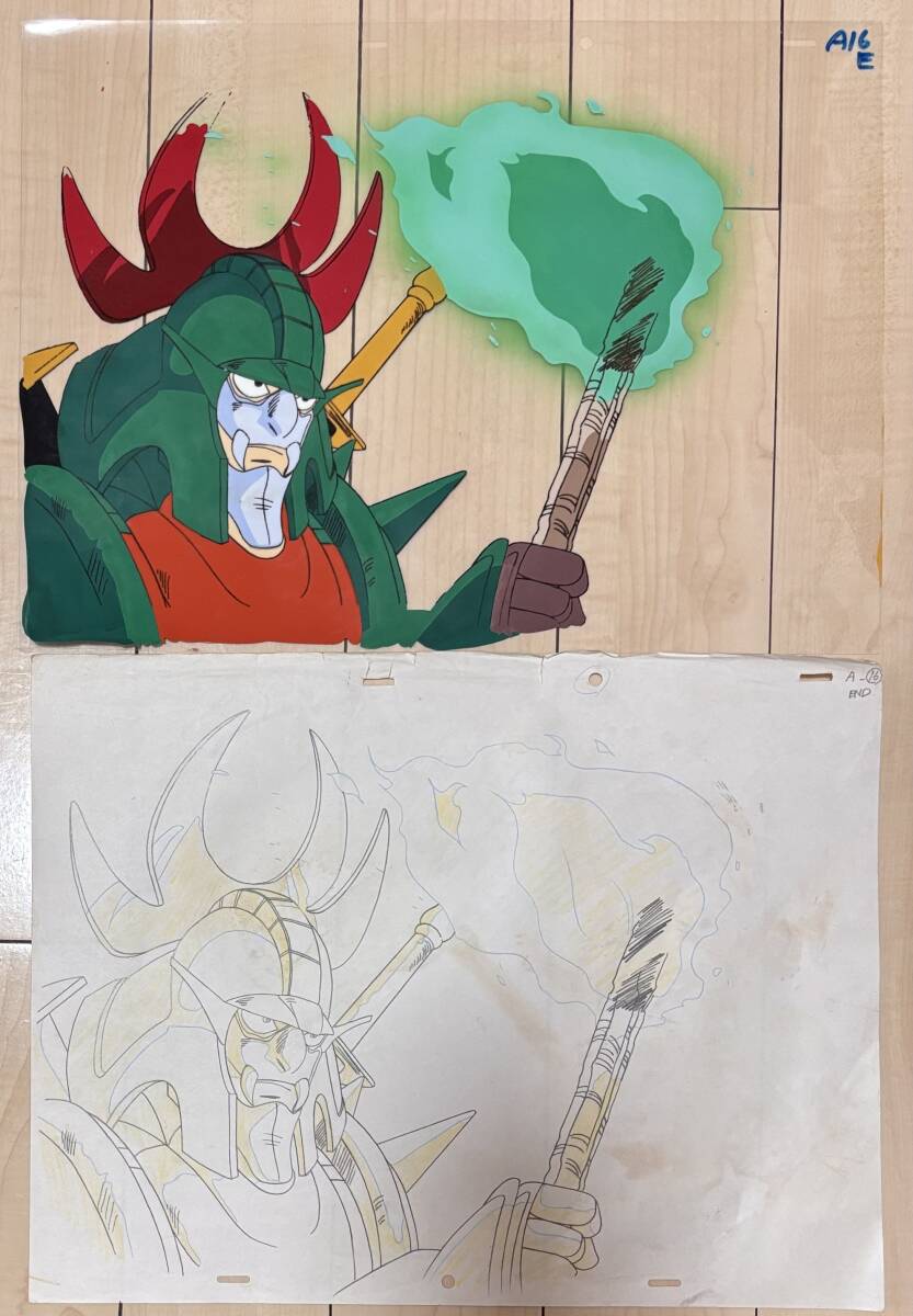 D577 Yoroiden Samurai Troopers цифровая картинка ...naa The .. армия . исходная картина анимация Ikeda .. Цу . Sunrise аниме подлинная вещь редкость 