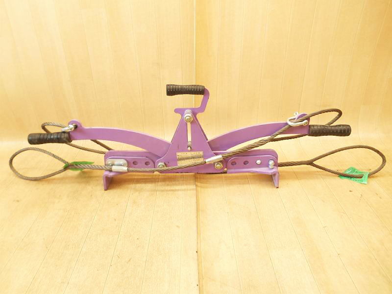 ◆ SUPERTOOL コンクリート二次製品敷設用クランプ UGC150M スーパーツール キャパ調整式 ワイヤー付 150kg クランプ 400-600mm No.5553_画像5