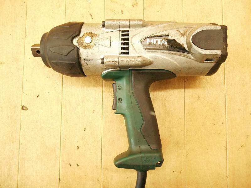 〇 日立工機 HITACHI 22mm インパクトレンチ WR22SA ② レンチ 電気 電動 100V インパクト ボルト ナット 締め 電動工具 日立 No.5567_画像2