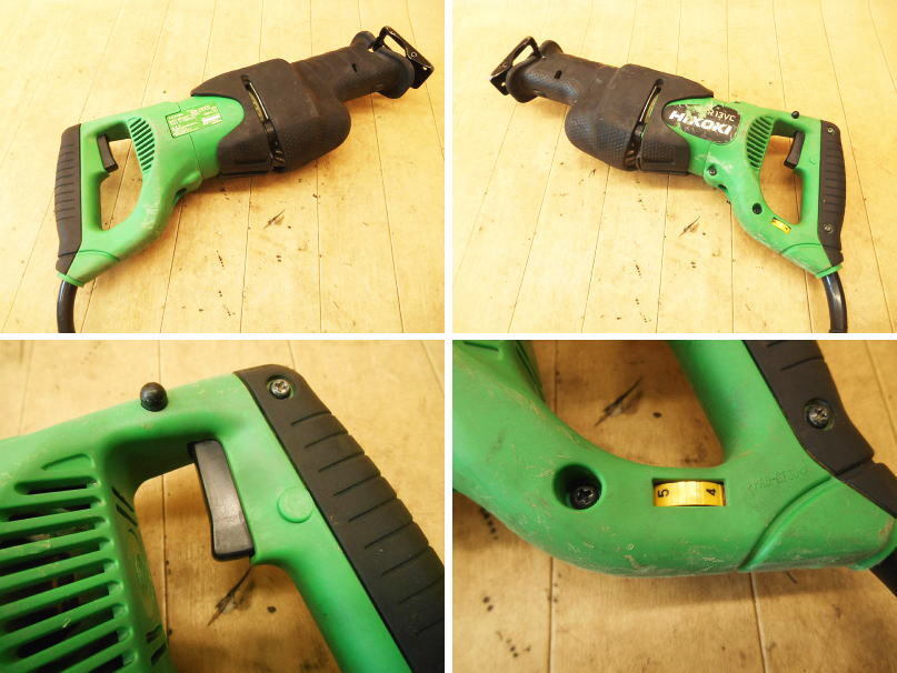 ◆ HiKOKI 130mm セーバソー CR13VC ハイコーキ ヒタチ セーバーソー レシプロソー 鋸 のこぎり ノコギリ 切断機 電気 電動 100V No.2497_画像6