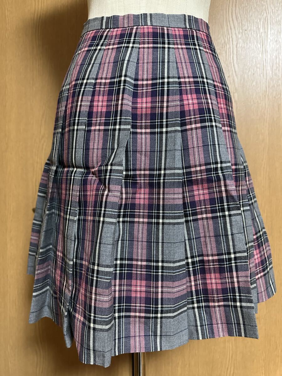 ◇イーストボーイ EASTBOY チェック柄 スクール プリーツ スカート 9サイズ◇学生通学制服_画像4