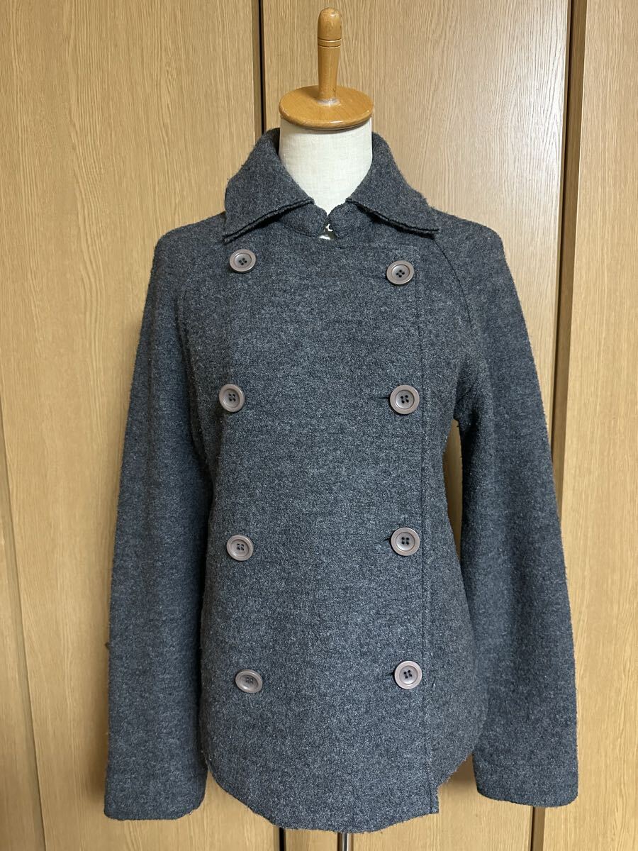 ◇新品タグ付き◇無印良品 良品計画 ウール圧縮 ピーコート Sサイズ◇_画像1