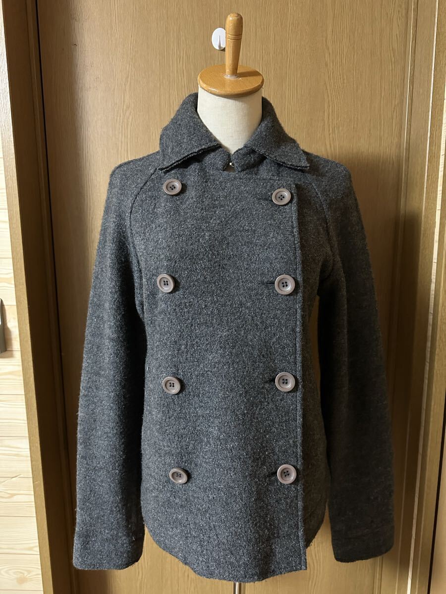 ◇新品タグ付き◇無印良品 良品計画 ウール圧縮 ピーコート Sサイズ◇_画像6