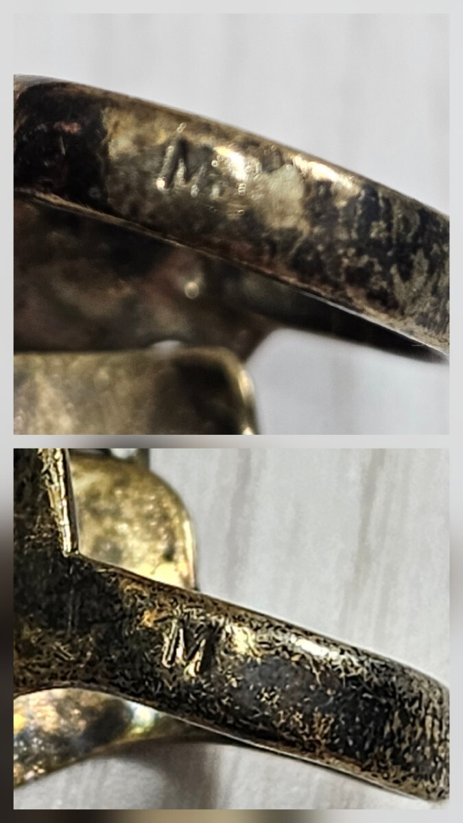  бесплатная доставка редкость старая модель /JSB Gold VivienneWestwood armor - кольцо размер M серебряный 925