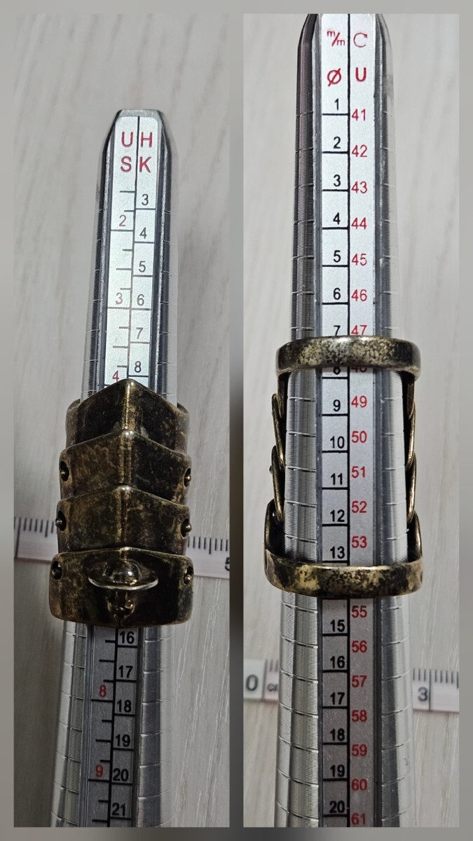  бесплатная доставка редкость старая модель /JSB Gold VivienneWestwood armor - кольцо размер M серебряный 925