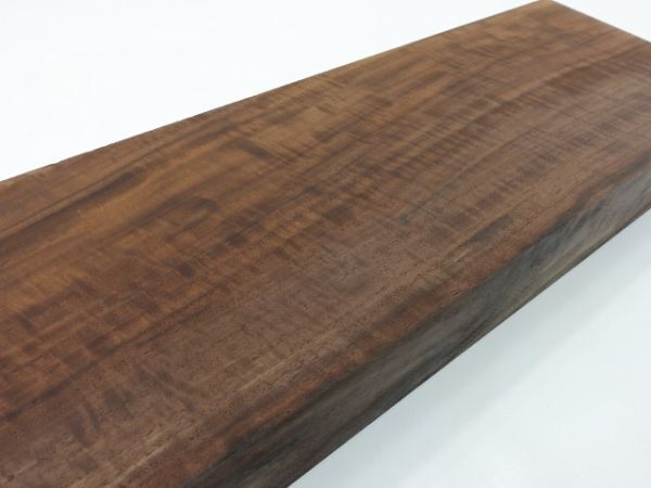 No,7345-8 クラロウォルナット 厚さ64mmくらい×長さ486mm×幅148mm 送料無料 ウォールナット_画像3