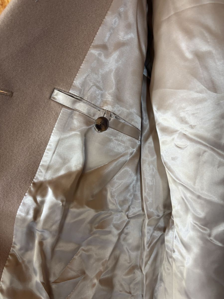 未使用　INED ウールコート　日本製　 チェスターコート ベージュ　レディース　アウター　コート　5023_画像9