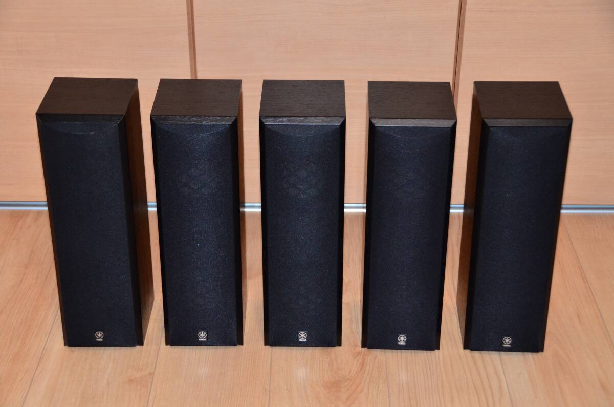 送料込 5台セット YAMAHA ヤマハ NS M125 スピーカー ブックシェルフ オーディオ サラウンド 現状品_画像1