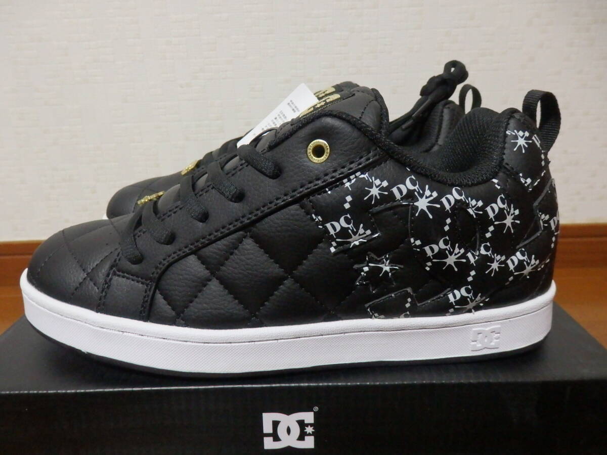 即決☆レア!限定!♪新品未使用 DC SHOES DCシューズ スニーカー ALLIANCE SE SN 26.5cm ブラック ホワイト_画像1