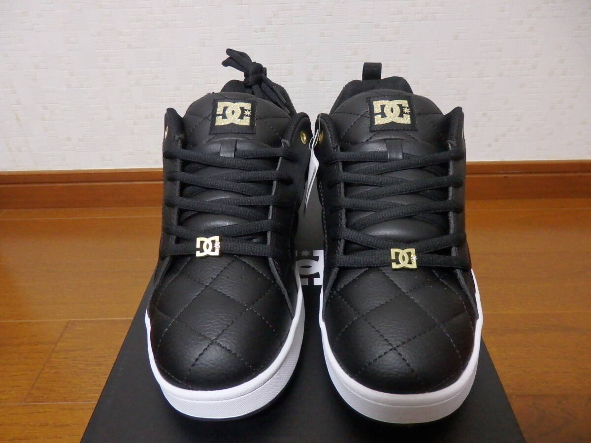 即決☆レア!限定!♪新品未使用 DC SHOES DCシューズ スニーカー ALLIANCE SE SN 26.5cm ブラック ホワイト_画像4