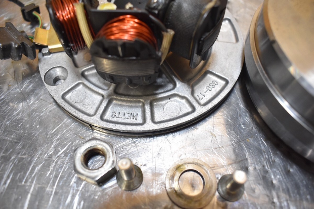 z08 美品 モンキー ジェネレーター フライホイール 軽量フライホイール z50j AB27 /検 t50 ゴリラ ダックス dax バハ baja 武川 シャリー _画像2