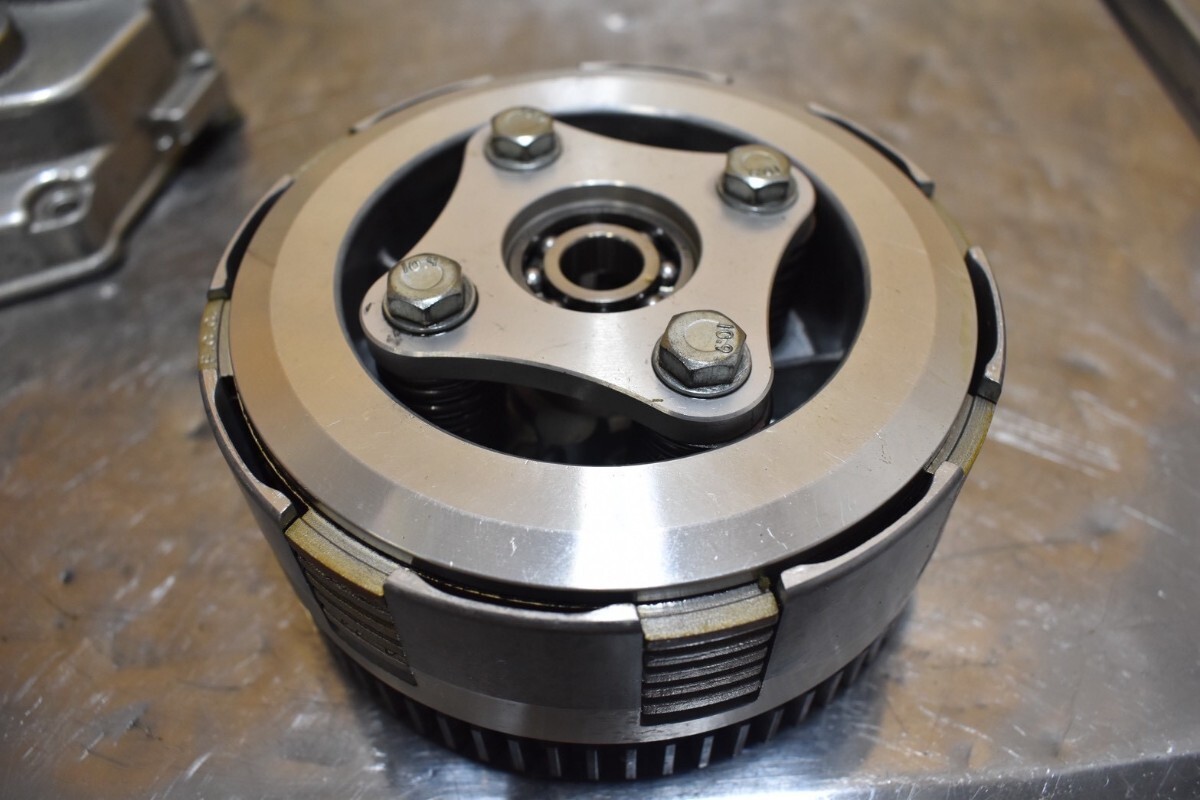 nx6.52 美品 モンキー 武川 ５速用 TAKEGAWA スペクラ スペシャルクラッチ クラッチカバー z50j AB27 / t50 ゴリラ ダックス バハ シャリー_画像2