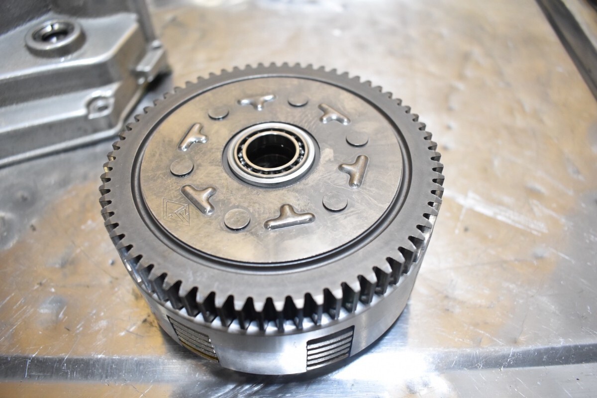 nx6.52 美品 モンキー 武川 ５速用 TAKEGAWA スペクラ スペシャルクラッチ クラッチカバー z50j AB27 / t50 ゴリラ ダックス バハ シャリー_画像4