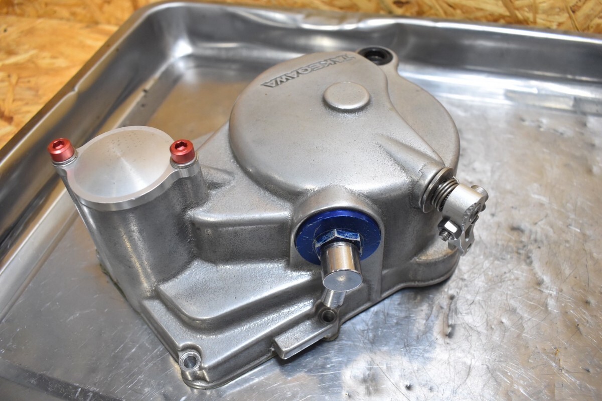 nx6.52 美品 モンキー 武川 ５速用 TAKEGAWA スペクラ スペシャルクラッチ クラッチカバー z50j AB27 / t50 ゴリラ ダックス バハ シャリー_画像7