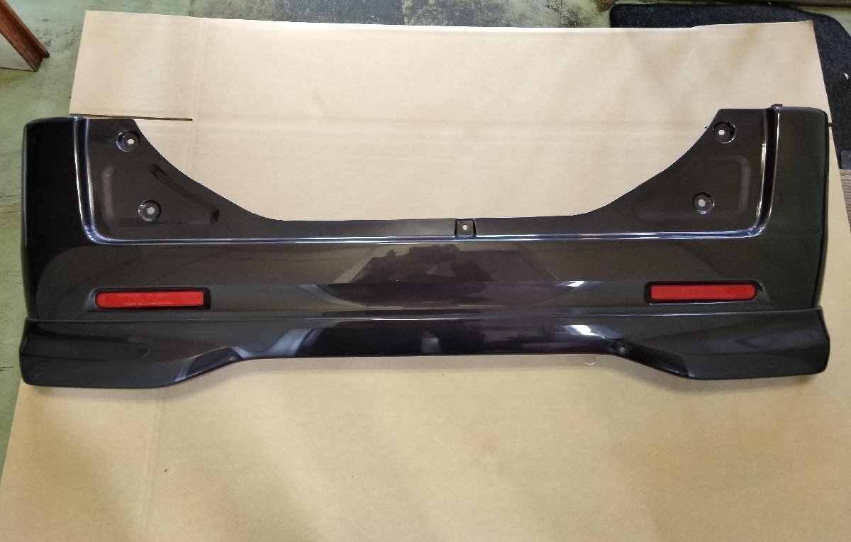 H27 フレアワゴン スペーシア MM32S MK32S リアバンパー スポイラー付 ZSF 71811-81M0_画像1