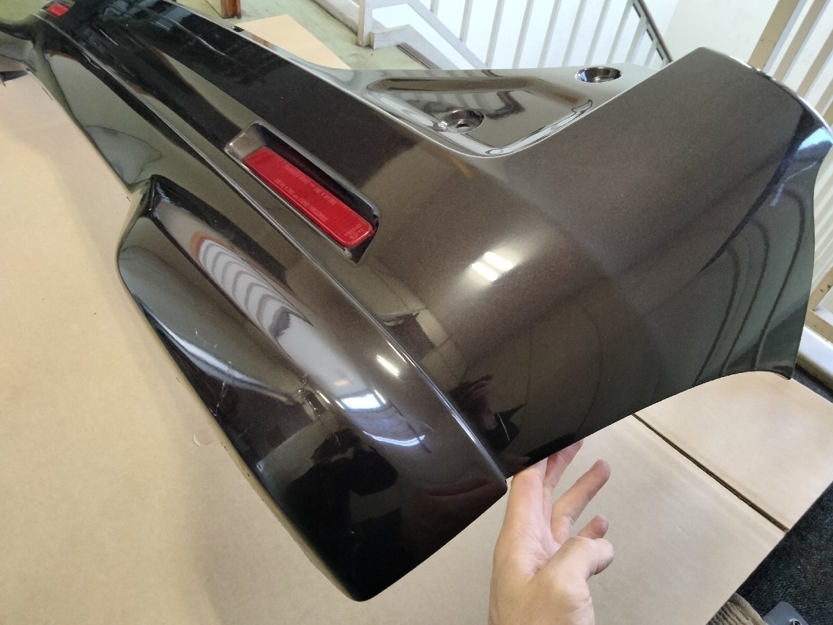 H27 フレアワゴン スペーシア MM32S MK32S リアバンパー スポイラー付 ZSF 71811-81M0_画像5