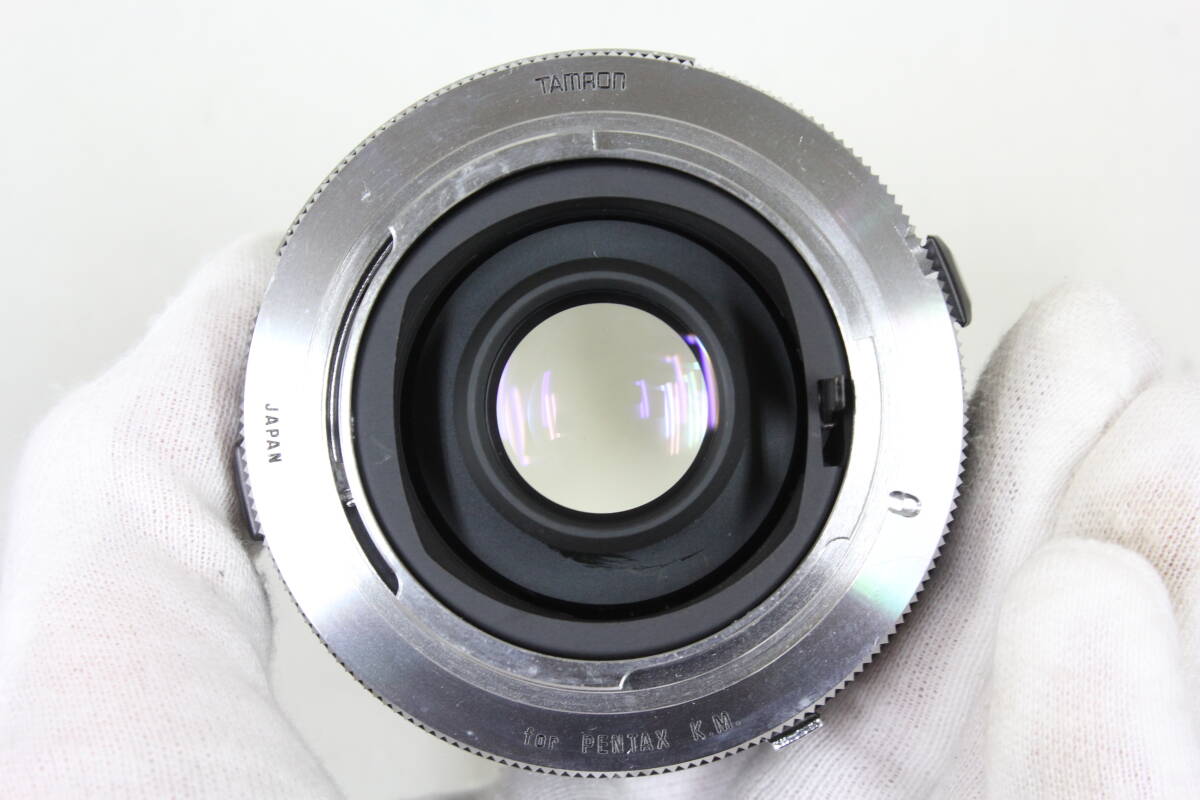 ■絞り・ピントリング動作しました■　タムロン（TAMRON）　28mm F2.5 02B ペンタックスKマウント付　■整備してみたり部品取り等に■_画像4