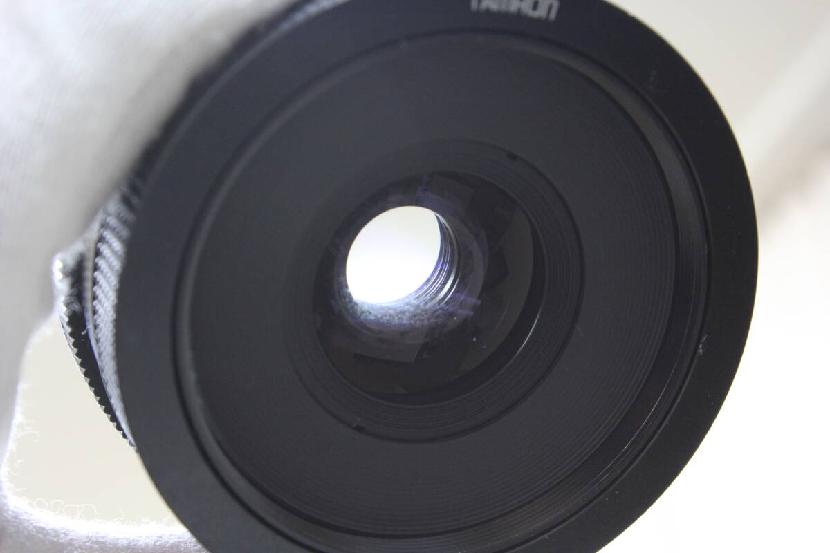 ■絞り・ピントリング動作しました■　タムロン（TAMRON）　28mm F2.5 02B ペンタックスKマウント付　■整備してみたり部品取り等に■_画像3