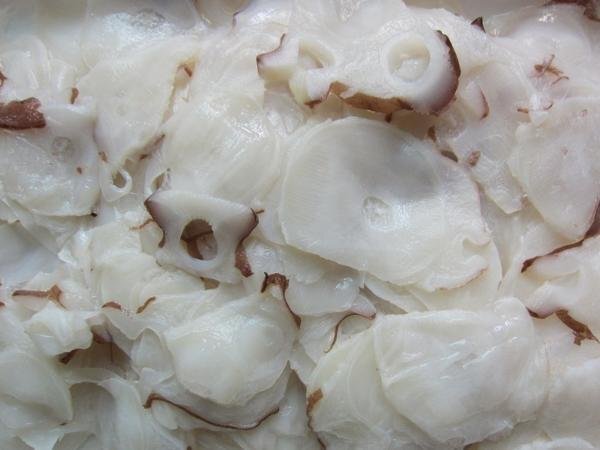 調理不用「タコ足スライス250g」新鮮ですのでお刺身が最高!!_画像4