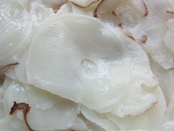 調理不用「タコ足スライス250g」新鮮ですのでお刺身が最高!!_画像6