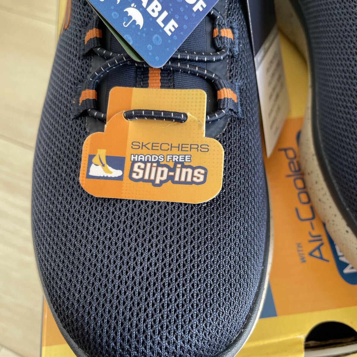 新品　SKECHERS slip-ins SUMMTS-CORBOS スケッチャーズ　スリップイン　サイズ26cm 色　 ネイビー_画像7
