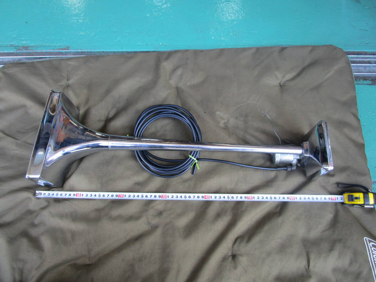 Hadley ハドレー 角ビッグホーン ロングホーン ビッグホーン 動作確認済み マグネットスイッチ12V 検索 当時物 旧車 トラック野郎 デコトラ_画像3