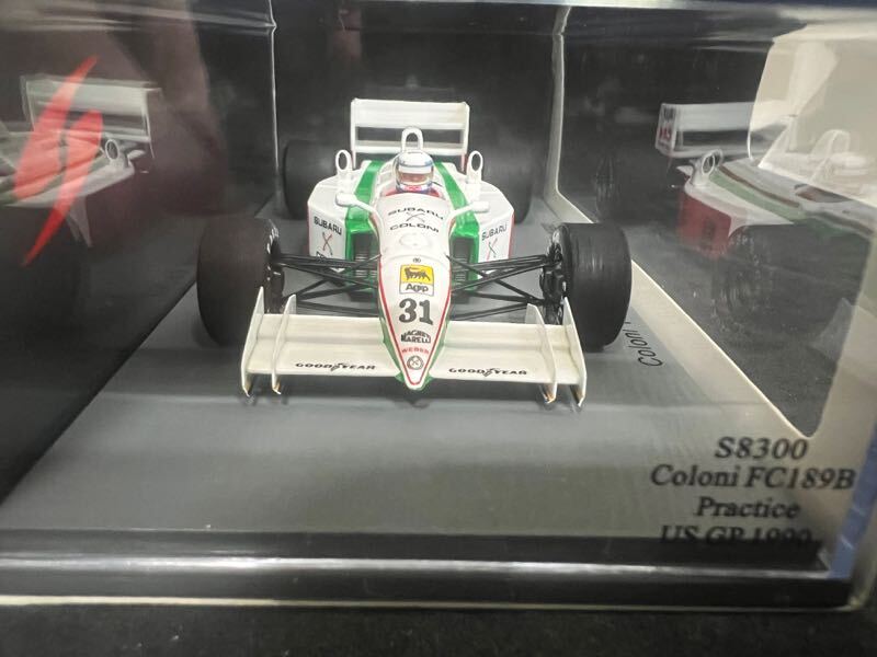 Spark spark 1/43 S8300ko low ni Subaru FC189B #31 ремень Ran *ga шоу 1990 US GP